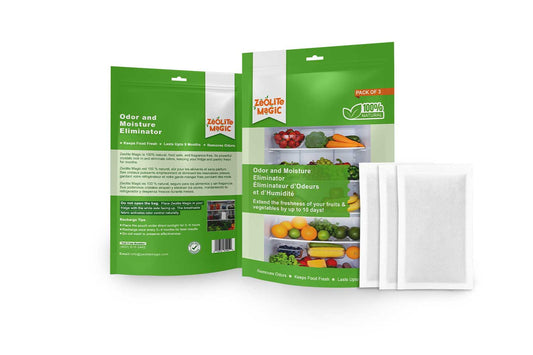 Zeolite Magic Produce Freshener – Natural Zeolite Crystals for Longer Shelf Life